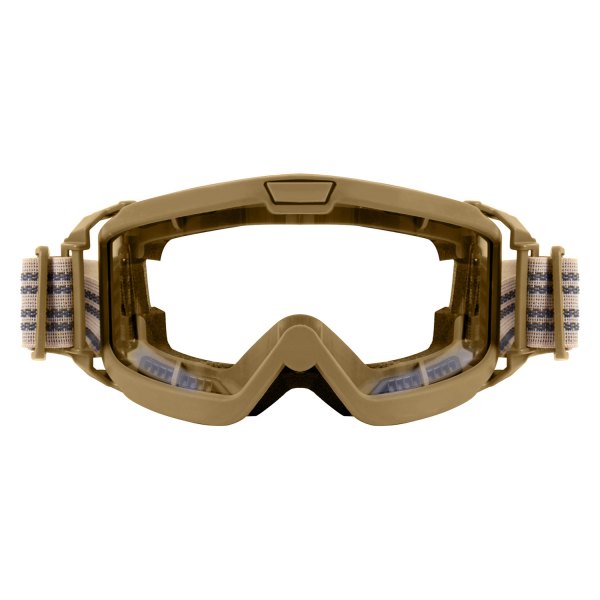 Rothco® 1732 ANSI Ballistic AntiFog OTG Tactical Coyote Brown Frame