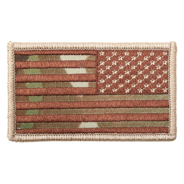 Rothco® - U.S. Flag 2" x 3.5" MultiCam™ Embroidered Reverse Orientation Patch