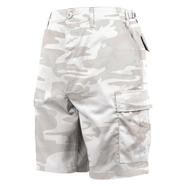 Rothco® - BDU Men's Medium White Camo Shorts