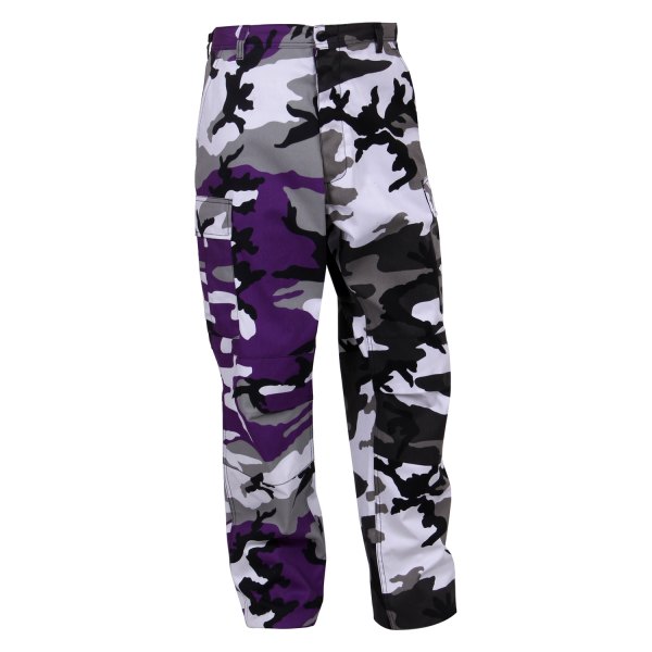 Rothco® - BDU Men's 39" Ultra Violet Purple/City Camo Two-Tone Pants
