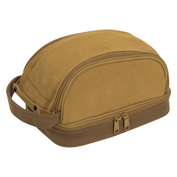 Rothco® - Deluxe Canvas Coyote Brown Travel Kit