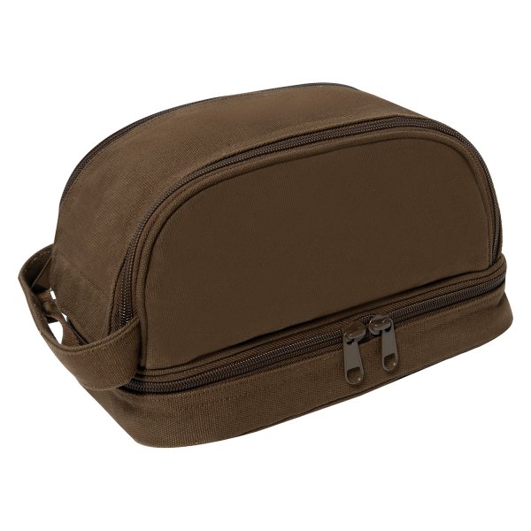 Rothco® - Deluxe Canvas Earth Brown Travel Kit