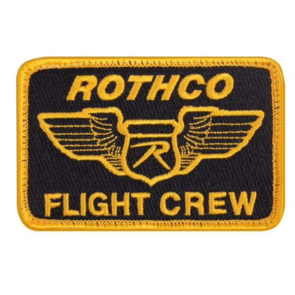 Rothco® - Rothco Flight Crew 3.5" x 2" Embroidered Morale Patch