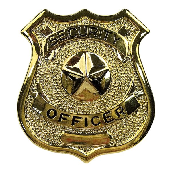 Rothco® - Security Guard Gold Badge