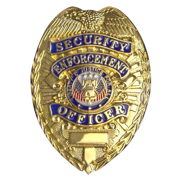 Rothco® - Deluxe Security Enforcement Officer Gold Badge
