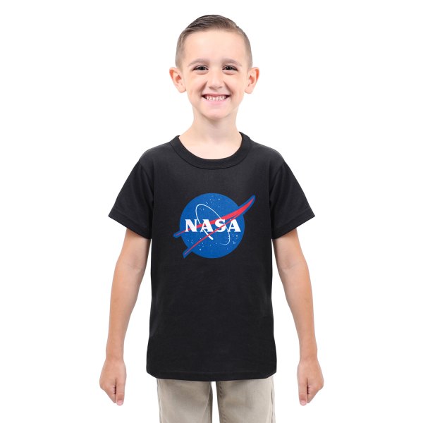 Rothco® - NASA Meatball Logo Kid's Small Black T-Shirt