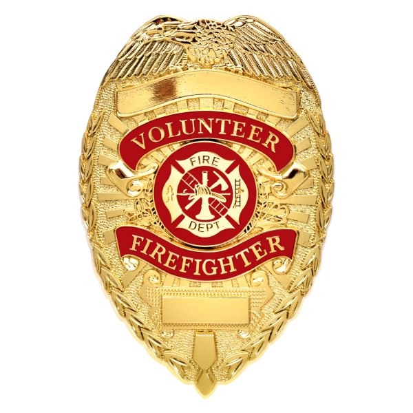 Rothco® - Deluxe Fire Department Gold Badge