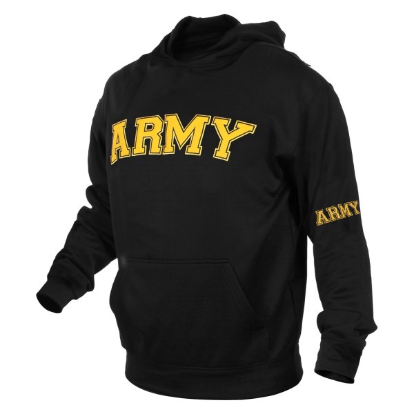 Rothco® - ARMY Men's Small Black Pullover Hoodie