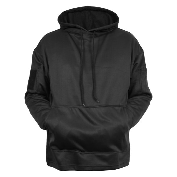 Rothco® - Men's Large Black Pullover Hoodie with Concealed Carry