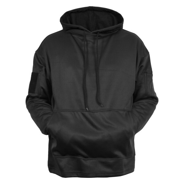 Rothco® - Men's Medium Black Pullover Hoodie with Concealed Carry
