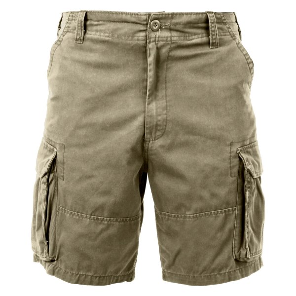 Rothco® - Men's Vintage Paratrooper Small Khaki Cargo Shorts