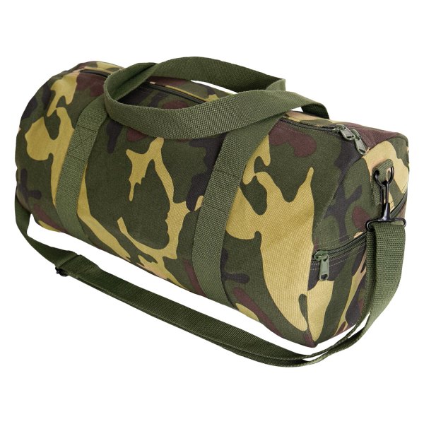 Rothco® - 19" x 9" Woodland Camo Shoulder Duffle Bag