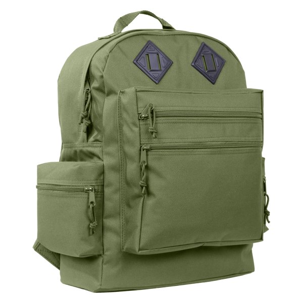 Rothco® - Deluxe™ 12" x 6" x 5.5" Olive Drab Unisex Everyday Backpack