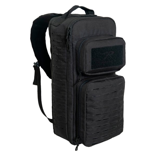 Rothco® - 8.5" x 8.5" x 18.5" Black Tactical Sling Bag