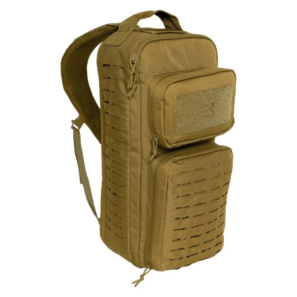 Rothco® - 8.5" x 8.5" x 18.5" Coyote Brown Tactical Sling Bag