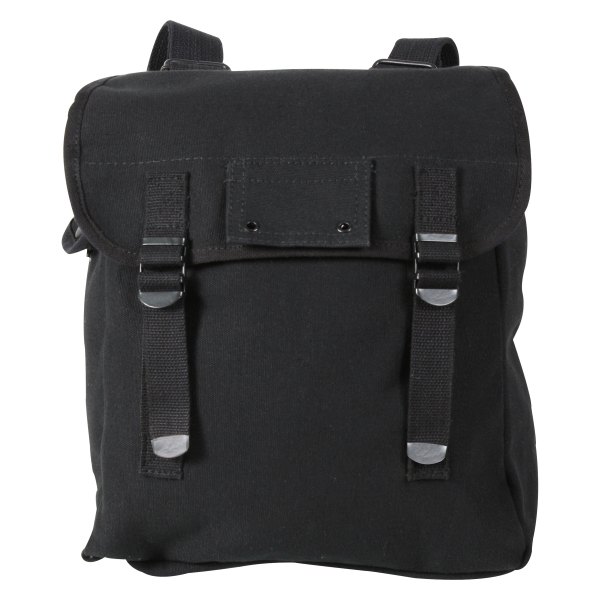Rothco® - 12" x 12" x 6" Black Tactical Musette Bag