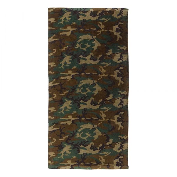 Rothco® - Military Insignia™ Woodland Camo Beach Towel