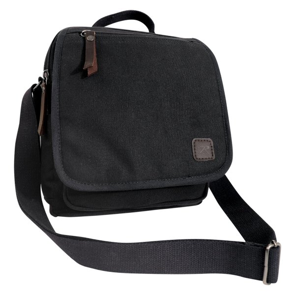 Rothco® - Everyday Work™ 8.75" x 5" x 11" Black Tactical Shoulder Bag
