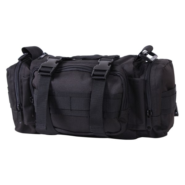 Rothco® - 14" x 5.5" x 7" Black Tactical Convertipack Bag