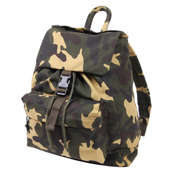 Rothco® - 17" x 12" x 10" Woodland Camo Unisex Everyday Backpack