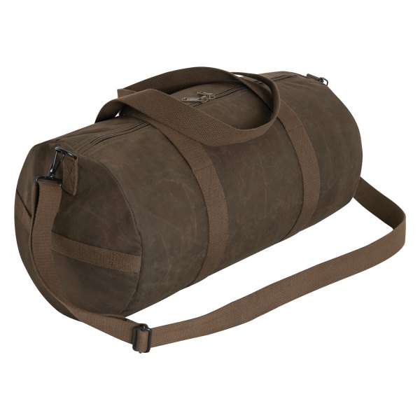 Rothco® - Waxed™ 19" x 9" Brown Shoulder Duffle Bag