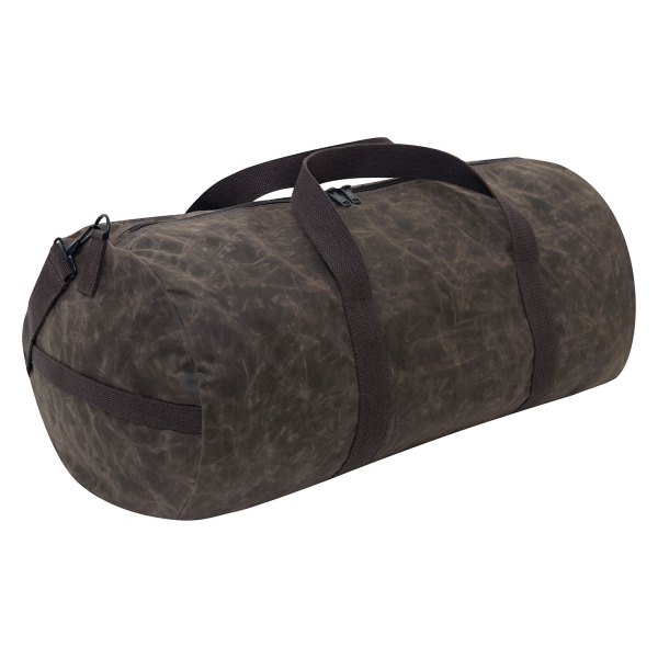 Rothco® - Waxed™ 24" x 12" Brown Shoulder Duffle Bag