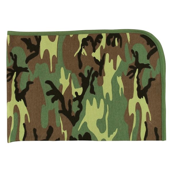Rothco® - Infant Woodland Camo Receiving Blanket