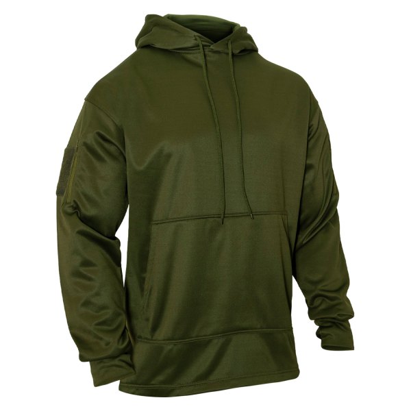 Rothco® - Men's Medium Olive Drab Pullover Hoodie with Concealed Carry