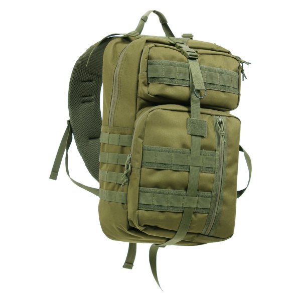 Rothco® 25130 20" x 12.5" x 5" Olive Drab Tactical Sling Bag