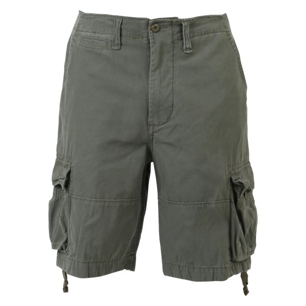 Rothco® - Men's Vintage Infantry Small Olive Drab Utility Shorts
