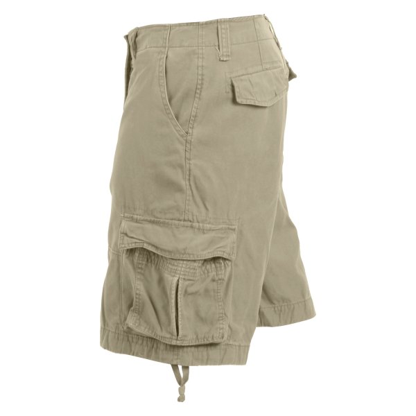 Rothco® - Men's Vintage Infantry XX-Large Khaki Utility Shorts