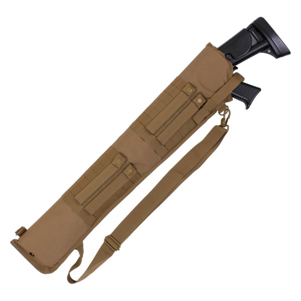 Rothco® - Tactical Shotgun 29.5" x 6" Coyote Brown 600D Polyester Soft Scabbard