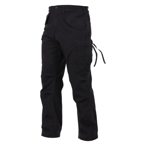 Rothco® - Vintage M-65 Men's 31" Black Field Pants