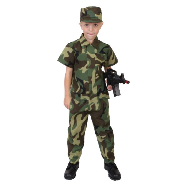 Rothco® - Kid's 10-12 Years Camo Soldier Costume