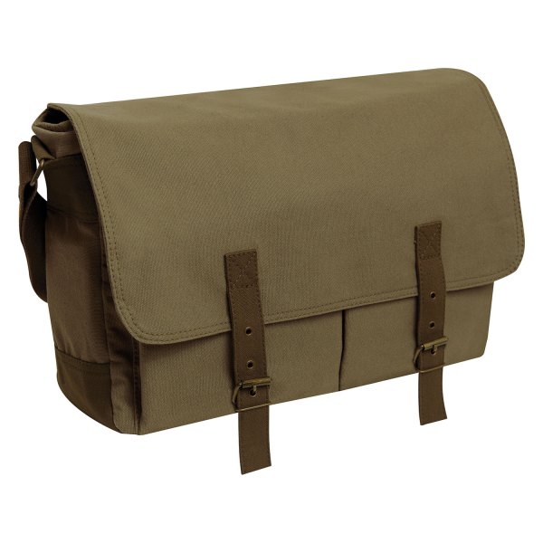 Rothco® - Deluxe™ 15.5" x 11" x 5" Olive Drab Messenger Bag