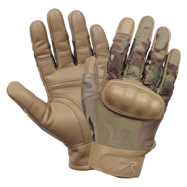 Rothco® - Tactical XX-Large MultiCam™ Cut/Fire Resistant Gloves with Hard Knuckles