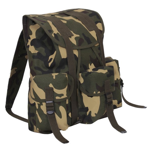 Rothco® - G.I. Type™ 13" x 16" x 7" Woodland Camo Tactical Backpack