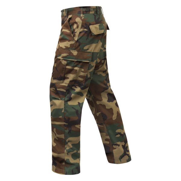 Rothco® 2941-Woodland-Camo-L - Woodland Camo Men's Relaxed Fit Zipper ...