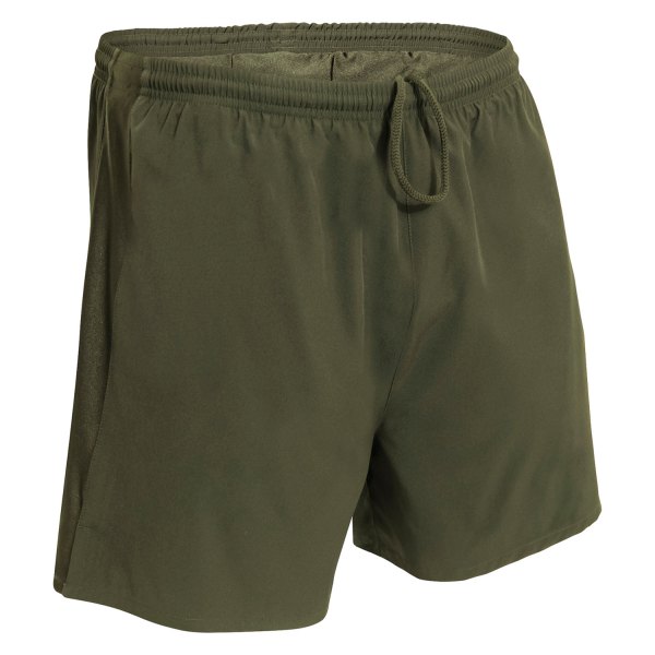 Rothco® - Men's Physical Training Large Olive Drab Athletic Shorts