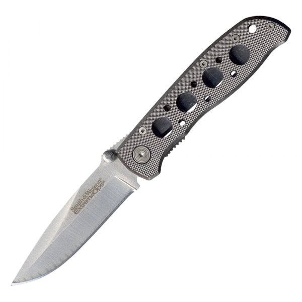 Rothco® - Smith & Wesson™ Extreme Ops 3.25" Drop Point Folding Knife