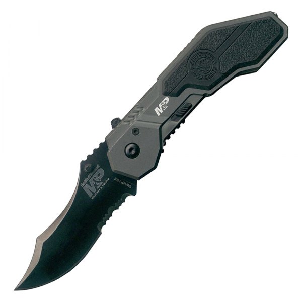 Rothco® - Smith & Wesson™ Military & Police M.A.G.I.C. 2.9" Clip Point Serrated Folding Knife