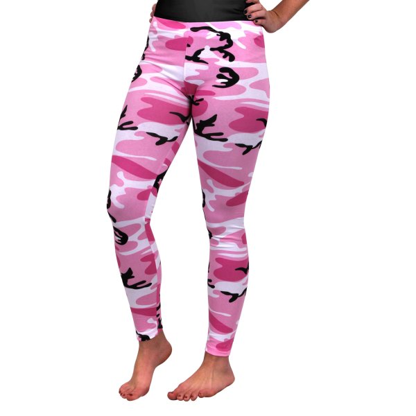 Rothco® 3188-Pink-Camo-XL - Women's X-Large Pink Camo Leggings ...