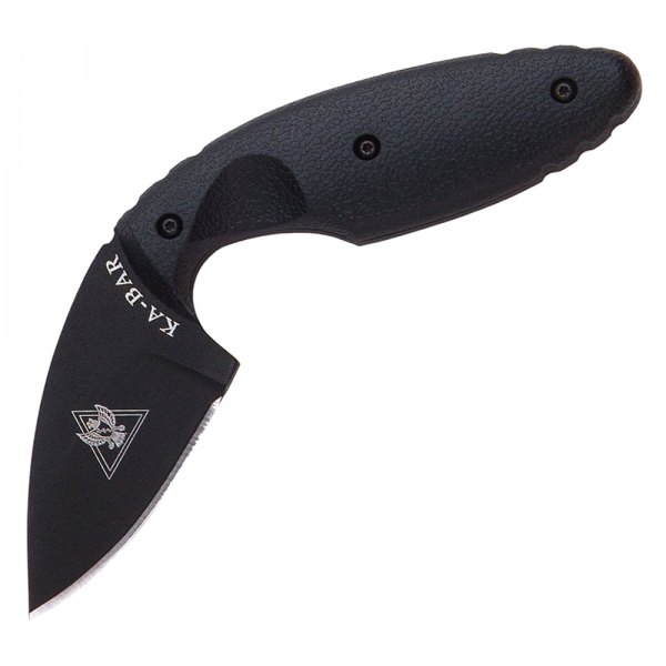 Rothco® - Ka-Bar TDI Law Enforcement 2.315" Black Curved Fixed Knife