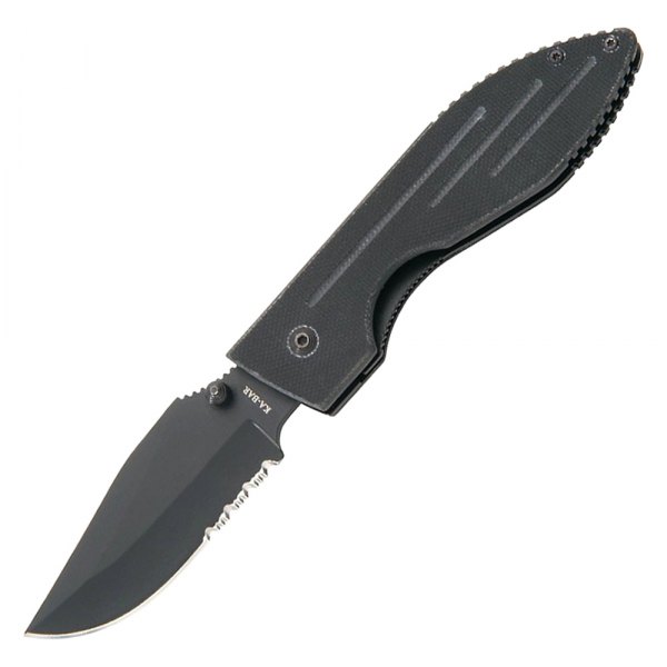 Rothco® - Ka-Bar™ Warthog 3.06" Clip Point Serrated Folding Knife