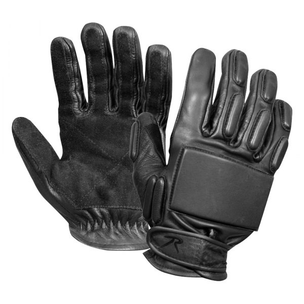 Rothco® - Rappelling Tactical Medium Black Full-Finger Gloves