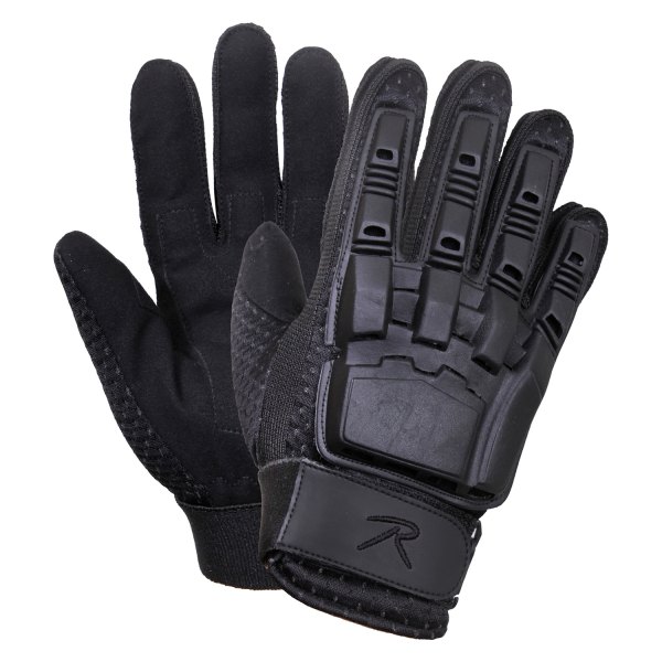 Rothco® - Tactical Large Black Armored Hard Back Gloves
