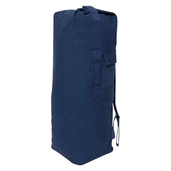 Rothco® - G.I. Style™ Navy Blue Canvas Double Strap Duffle Bag