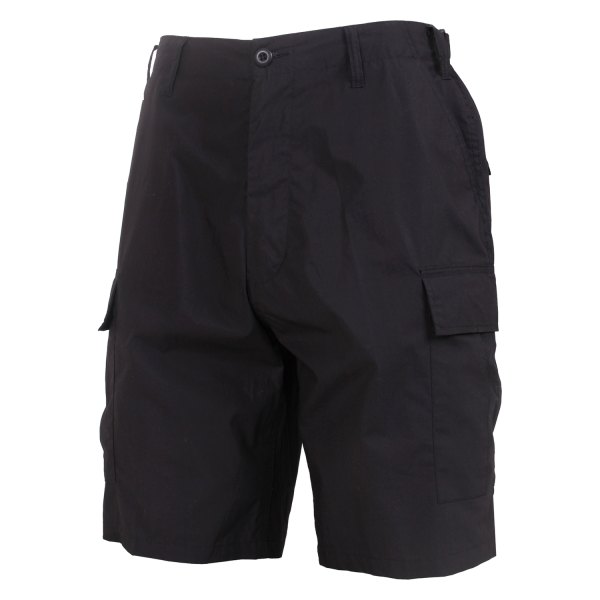 Rothco® - BDU Tactical Men's Medium Black Light Shorts