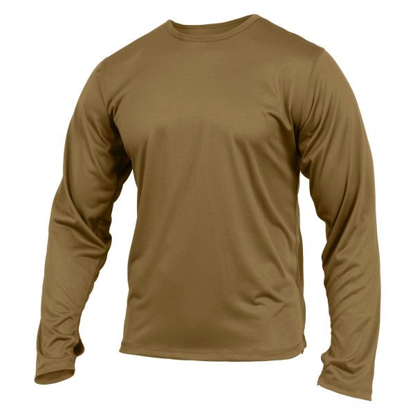 Rothco® - Gen III Men's X-Small AR 670-1 Coyote Brown Silk Underwear Top