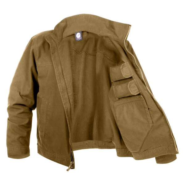 Rothco® - Men's Large Coyote Brown Light Concealed Carry Jacket